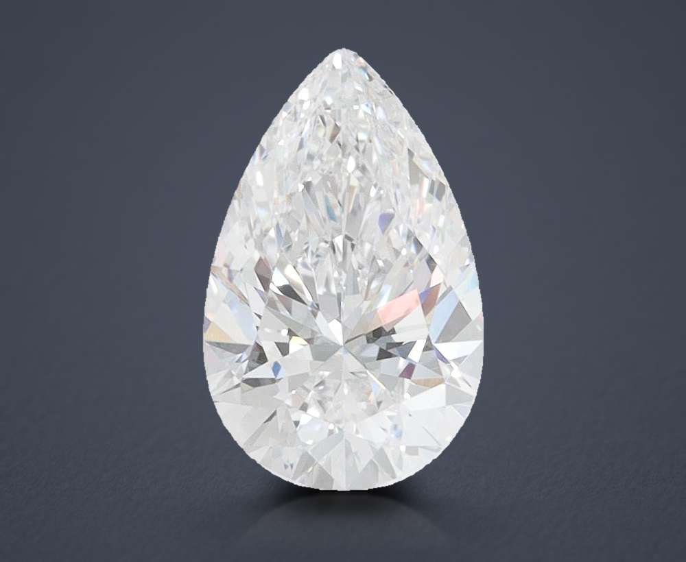 1.52 Carat Pear Lab Diamond