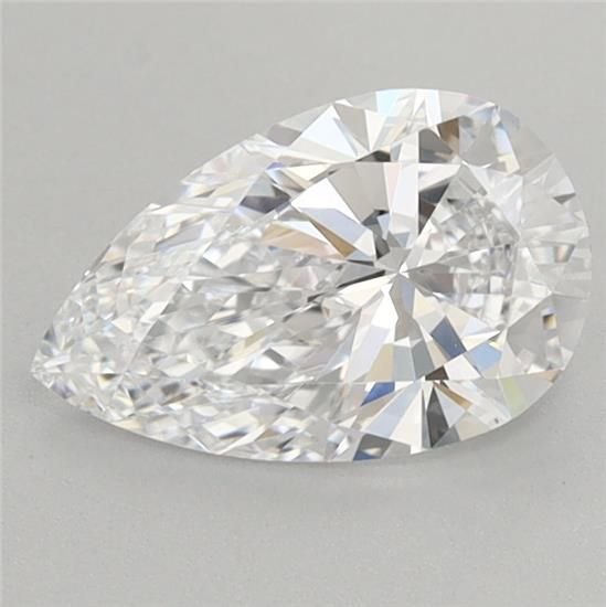 1.22ct D VVS2 Rare Carat Ideal Cut Pear Lab Grown Diamond