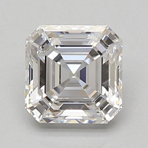1.57ct D VS1 Rare Carat Ideal Cut Asscher Lab Grown Diamond