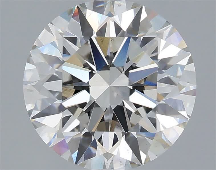 2.50ct H VS2 Rare Carat Ideal Cut Round Lab Grown Diamond