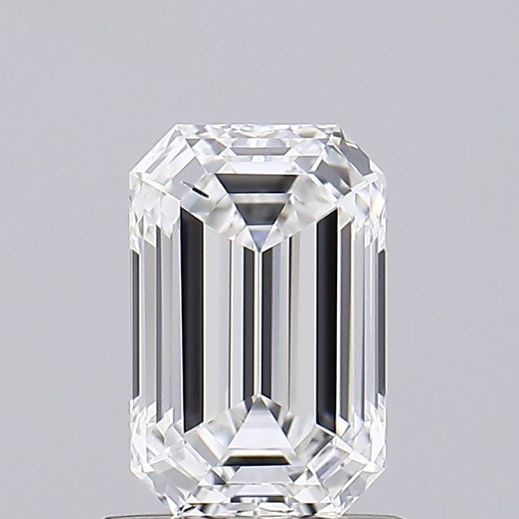 1.13ct E SI1 Rare Carat Ideal Cut Emerald Lab Grown Diamond