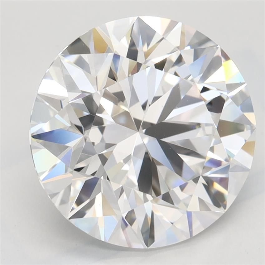 3.66 Carat Round Lab Diamond