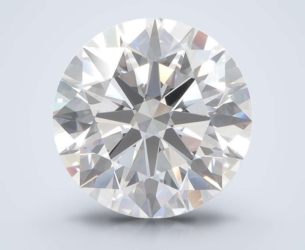 3.44 Carat Round Lab Diamond