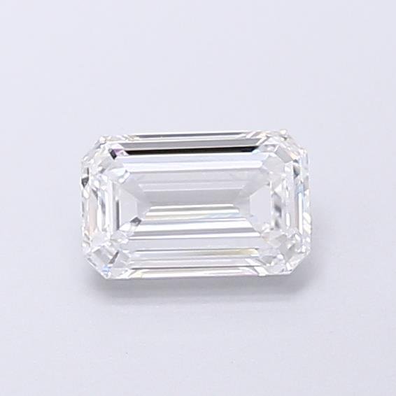0.60ct D VVS2 Rare Carat Ideal Cut Emerald Lab Grown Diamond
