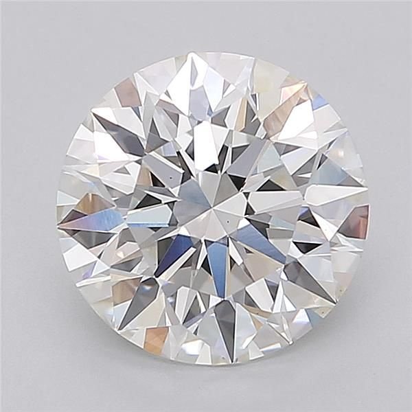 3.04ct G VS1 Rare Carat Ideal Cut Round Lab Grown Diamond