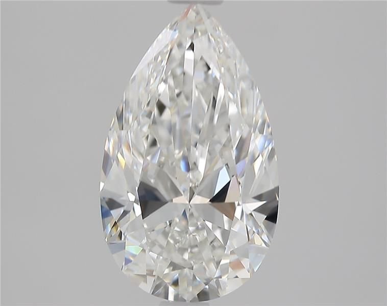 1.70 Carat Pear Natural Diamond
