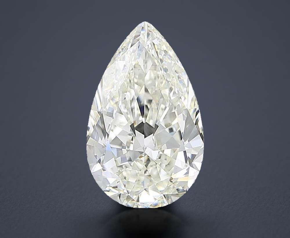 3.00 Carat Pear Natural Diamond