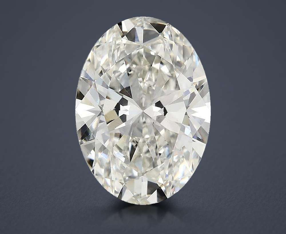 4.10 Carat Oval Lab Diamond
