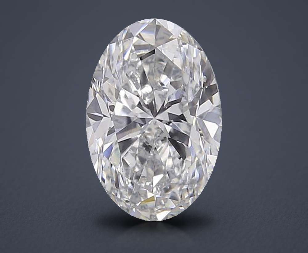 0.63 Carat Oval Lab Diamond