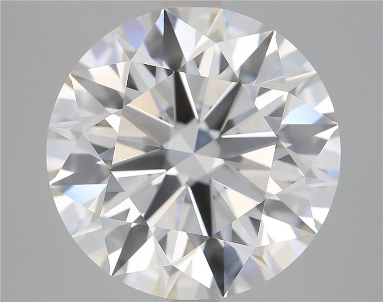 6.09 Carat Round Lab Diamond