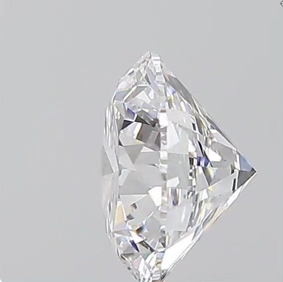 1.55ct D FL Rare Carat Ideal Cut Round Diamond