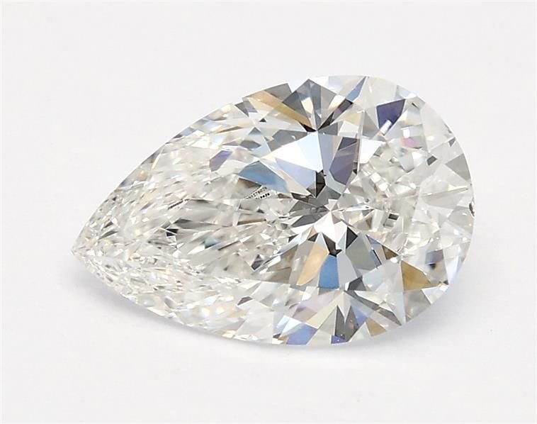 1.03ct F VS2 Rare Carat Ideal Cut Pear Lab Grown Diamond