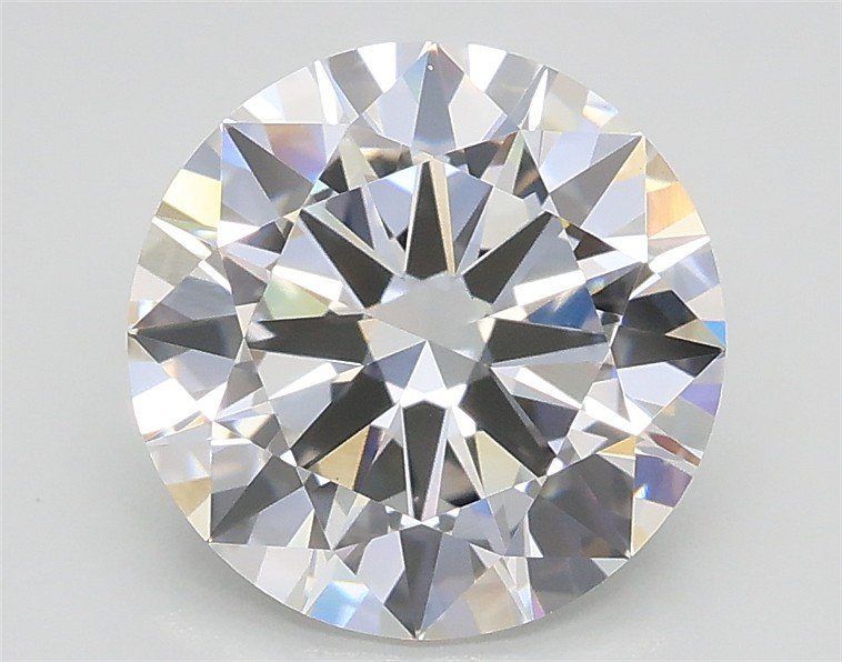 2.08ct F VVS2 Excellent Cut Round Lab Grown Diamond