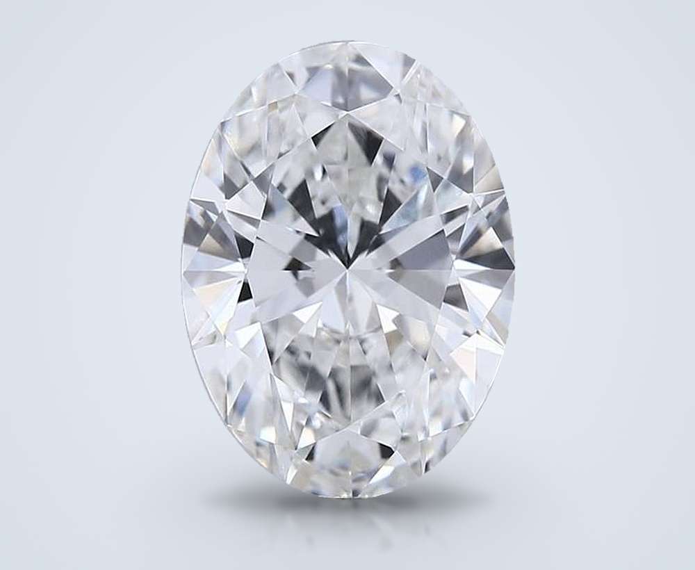 3.00 Carat Oval Lab Diamond