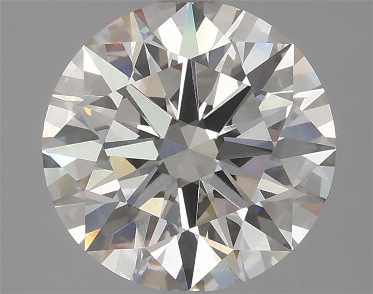 3.16ct H VS1 Rare Carat Ideal Cut Round Lab Grown Diamond