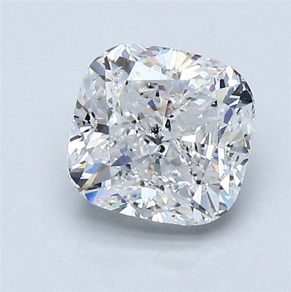 1.30ct D SI2 Very Good Cut Cushion Diamond