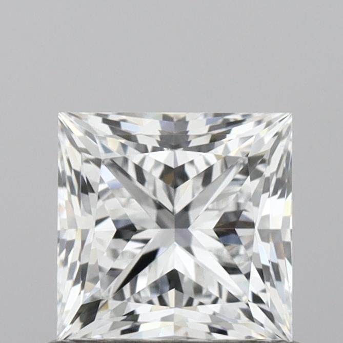 0.81ct D VVS2 Very Good Cut Princess Lab Grown Diamond