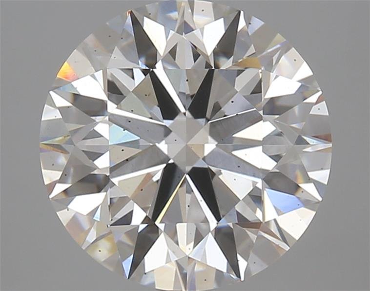 4.27ct F SI1 Excellent Cut Round Lab Grown Diamond