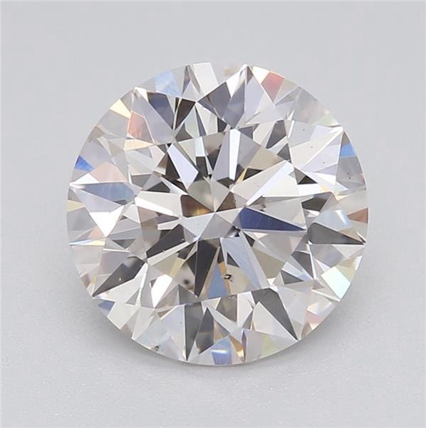 1.66ct I SI1 Rare Carat Ideal Cut Round Lab Grown Diamond