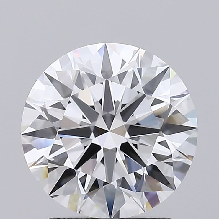 2.11ct F IF Excellent Cut Round Lab Grown Diamond