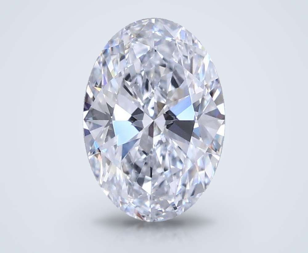 1.00 Carat Oval Lab Diamond