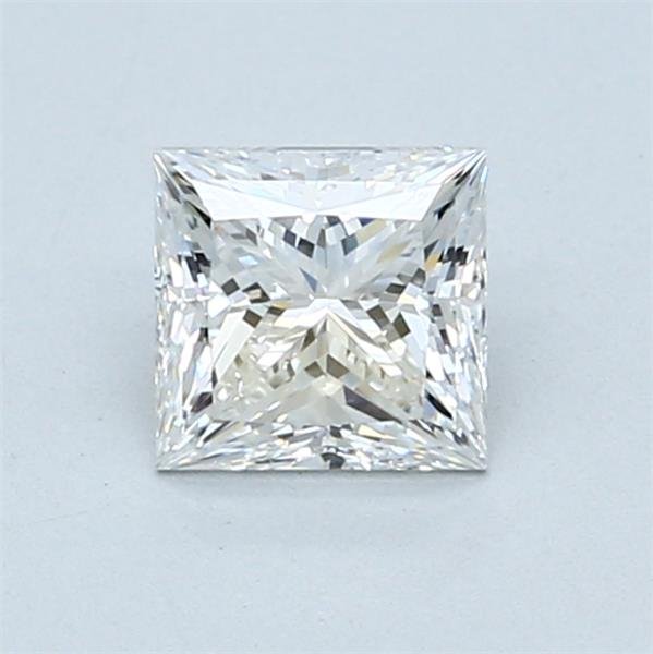 0.91ct E VS2 Rare Carat Ideal Cut Princess Diamond