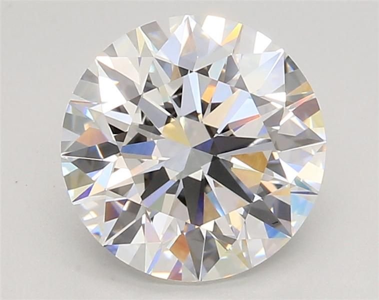 3.07ct F VVS2 Rare Carat Ideal Cut Round Lab Grown Diamond