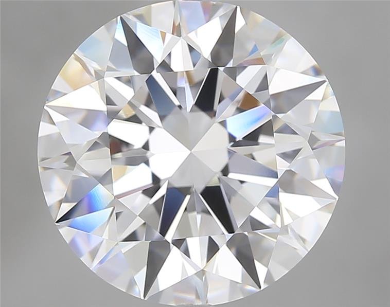 7.13ct D FL Rare Carat Ideal Cut Round Diamond