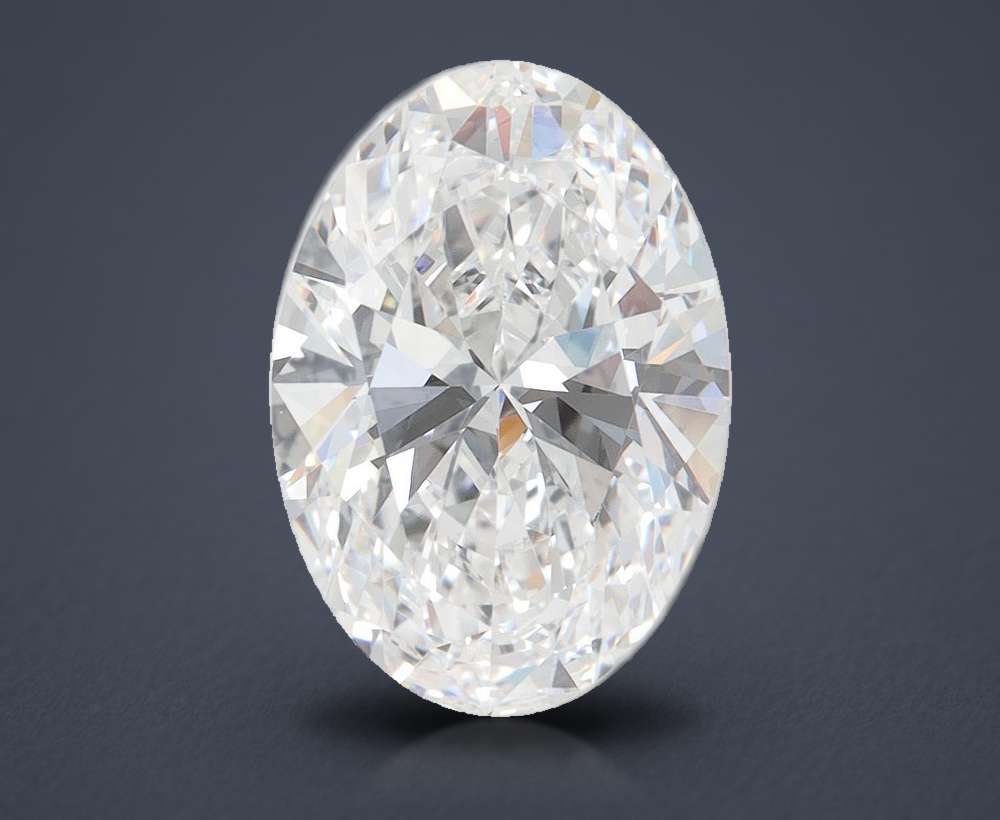 4.00 Carat Oval Lab Diamond