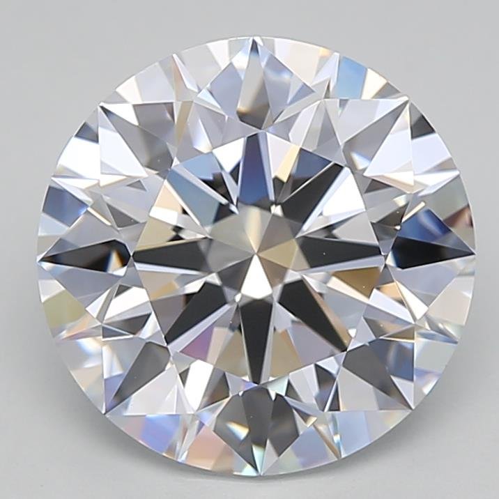 3.75ct E VVS2 Rare Carat Ideal Cut Round Lab Grown Diamond