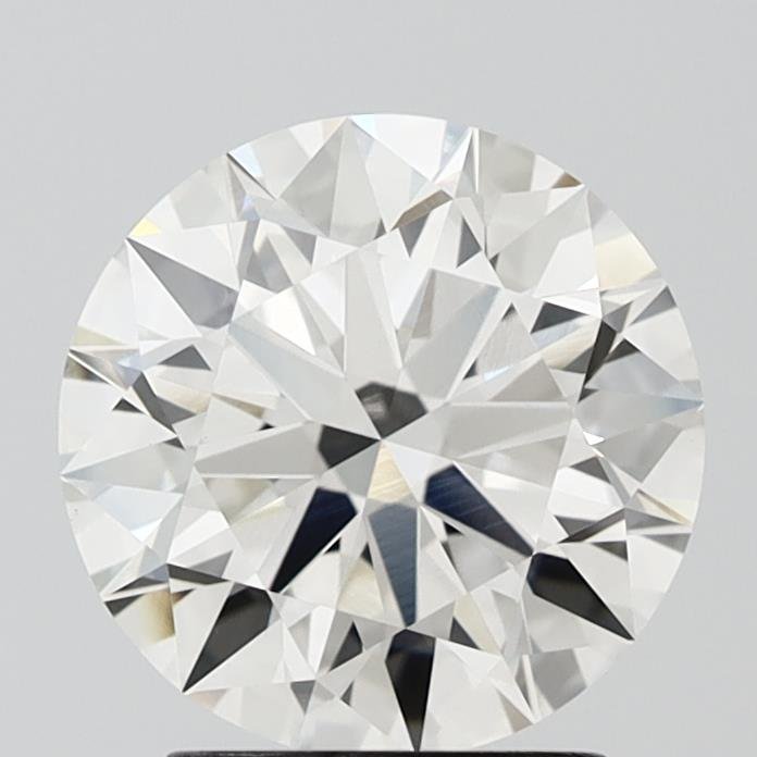 2.46ct H VS1 Excellent Cut Round Lab Grown Diamond