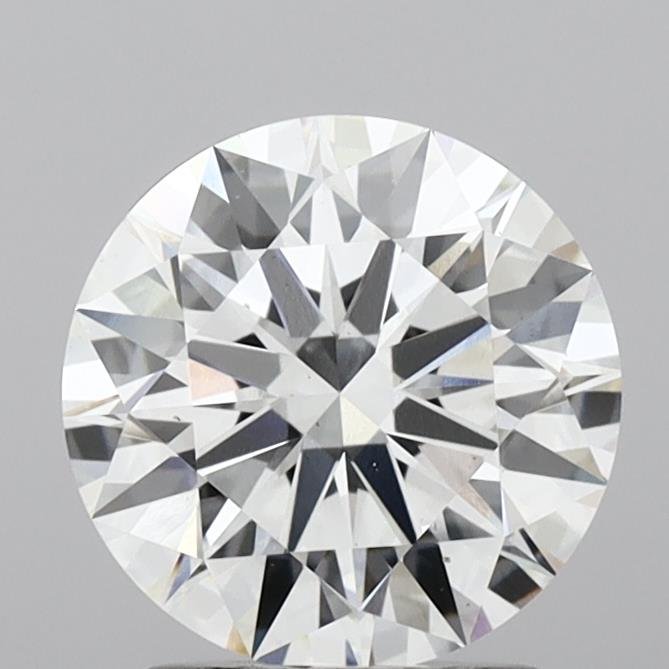 2.59ct D VS2 Rare Carat Ideal Cut Round Lab Grown Diamond