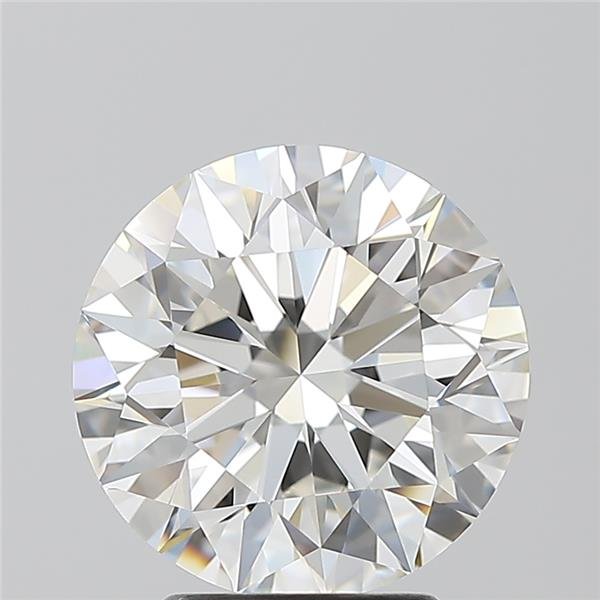 3.20ct H IF Rare Carat Ideal Cut Round Diamond