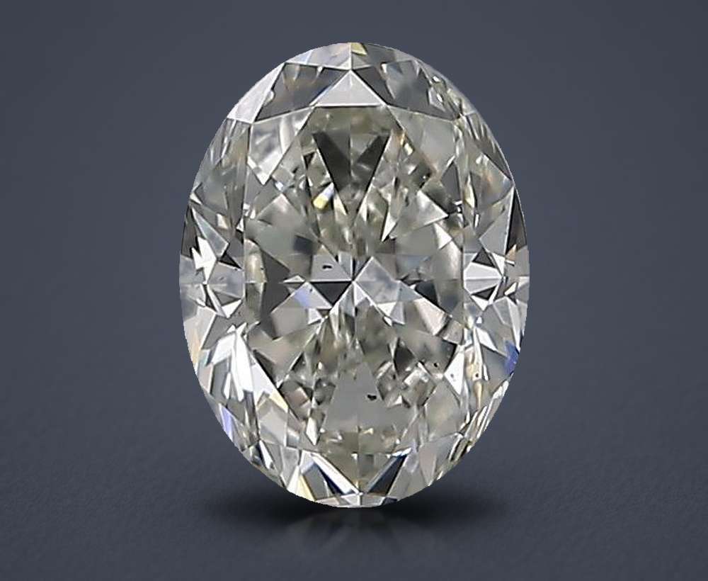 1.50 Carat Oval Natural Diamond