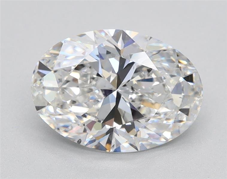 1.80ct E SI1 Rare Carat Ideal Cut Oval Lab Grown Diamond