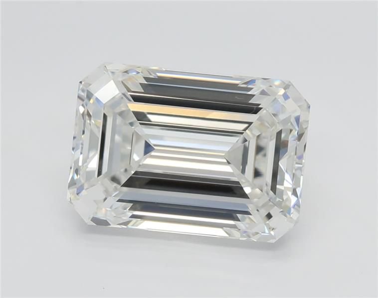 2.50ct E VS2 Excellent Cut Emerald Lab Grown Diamond