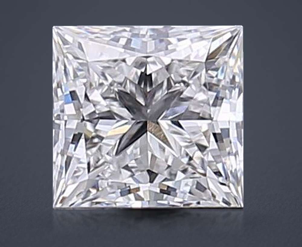 0.59 Carat Princess Lab Diamond