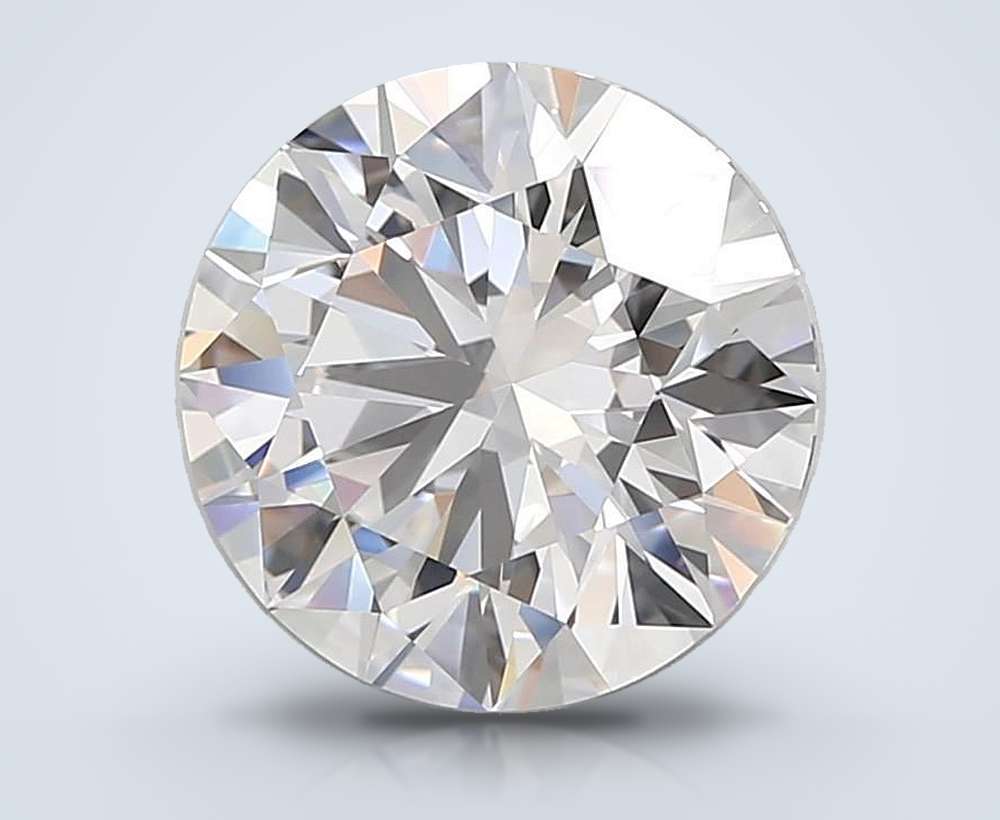 5.50 Carat Round Lab Diamond