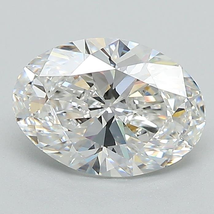 1.36ct D VS1 Rare Carat Ideal Cut Oval Lab Grown Diamond