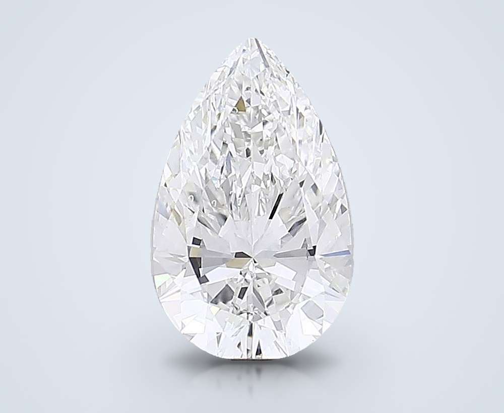 7.01 Carat Pear Lab Diamond