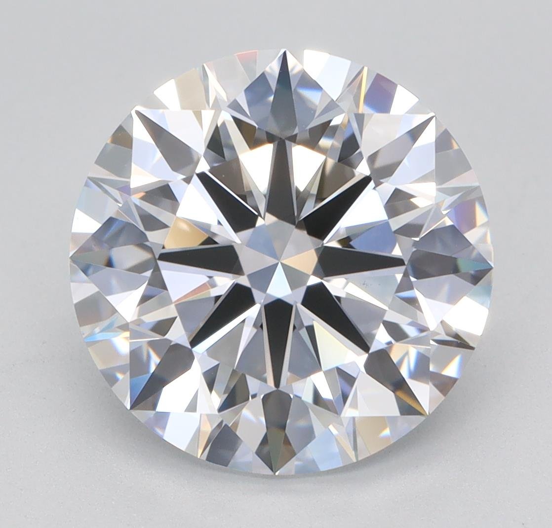 3.71ct D IF Rare Carat Ideal Cut Round Lab Grown Diamond