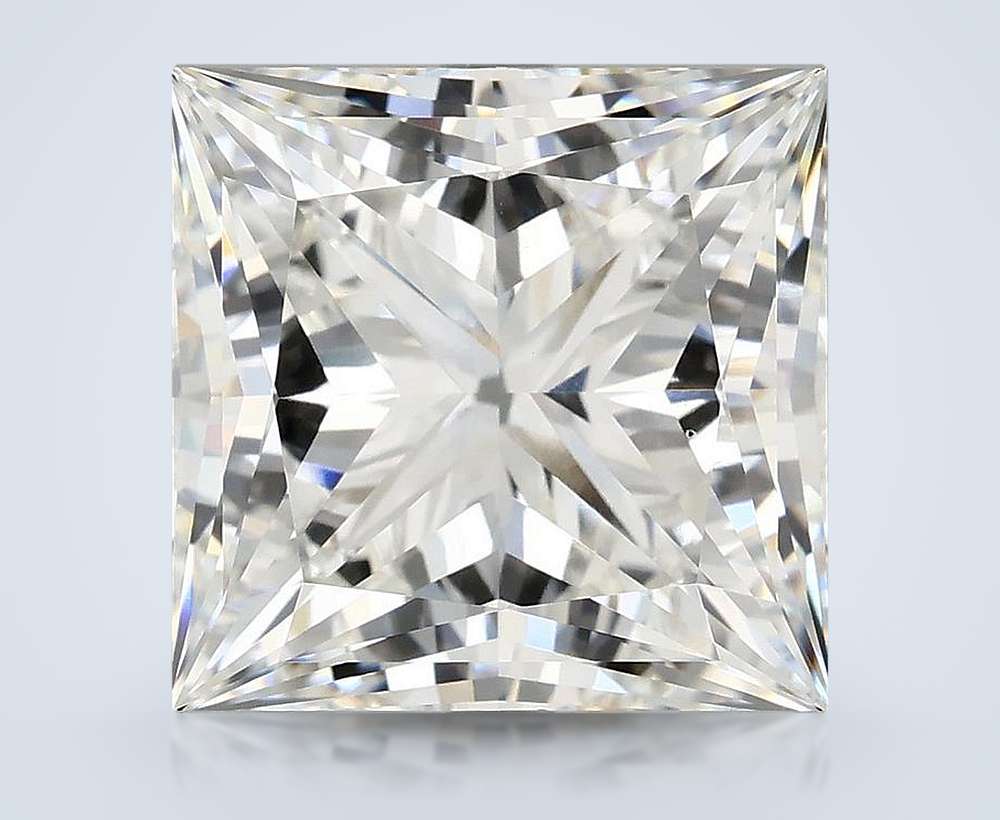 7.71 Carat Princess Lab Diamond