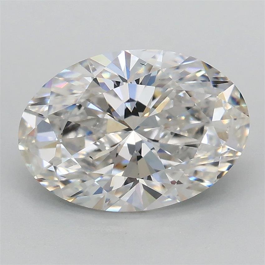 2.03ct F VS2 Rare Carat Ideal Cut Oval Lab Grown Diamond