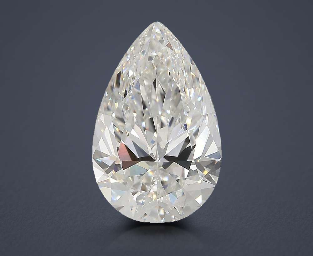 5.07 Carat Pear Lab Diamond