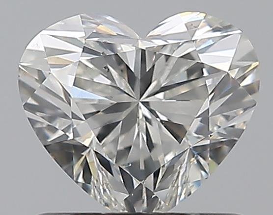 0.81ct H SI1 Rare Carat Ideal Cut Heart Diamond