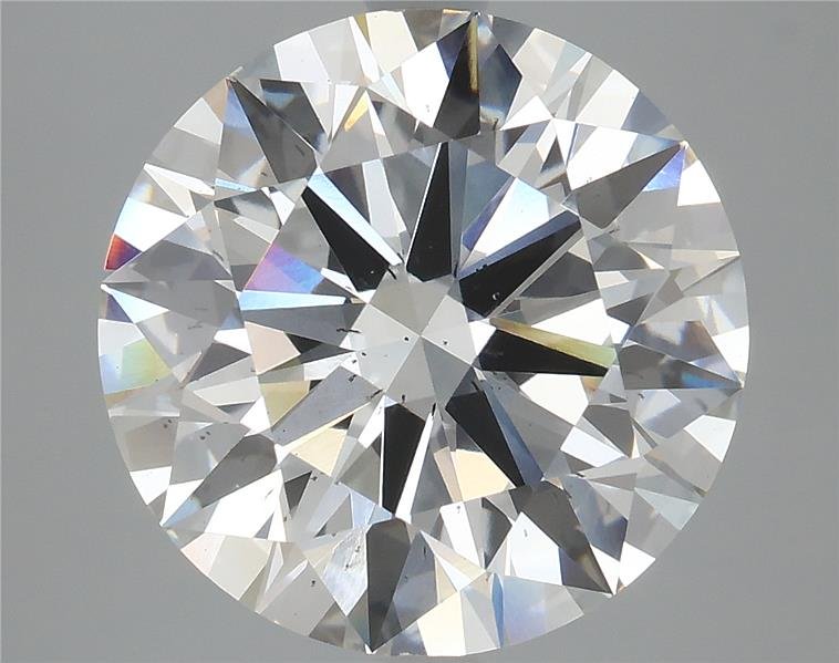 5.20ct E SI1 Rare Carat Ideal Cut Round Lab Grown Diamond