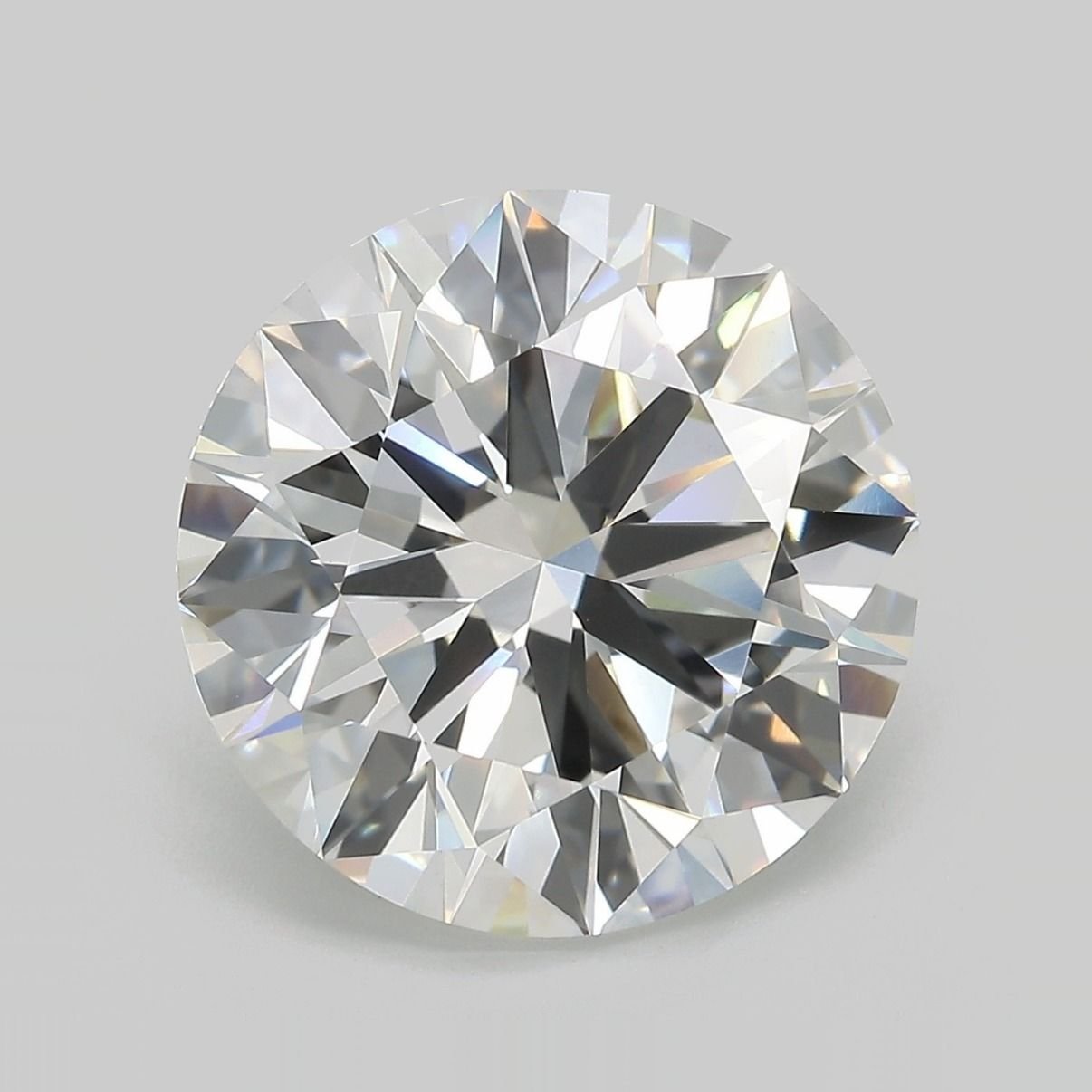 8.23ct F VVS2 Rare Carat Ideal Cut Round Lab Grown Diamond