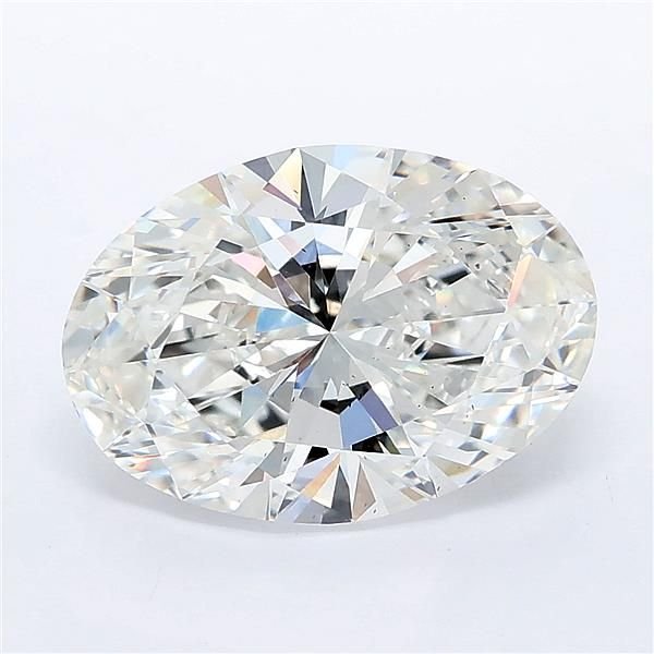 3.59ct F VS2 Rare Carat Ideal Cut Oval Lab Grown Diamond