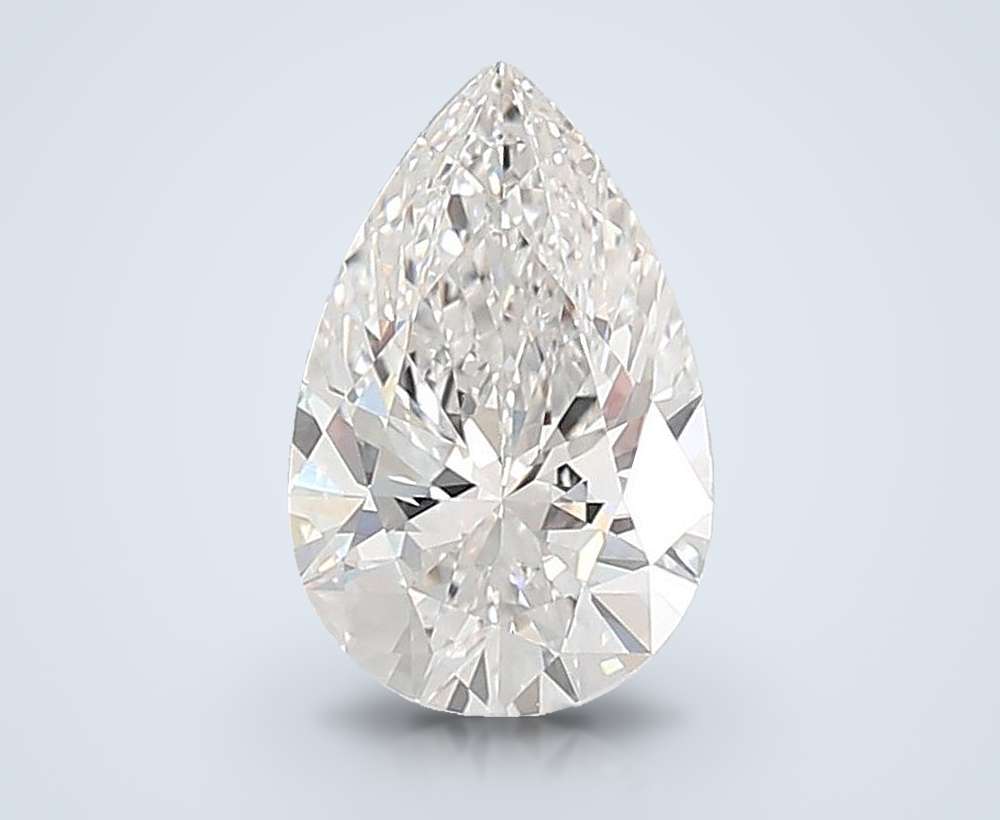 4.08 Carat Pear Lab Diamond