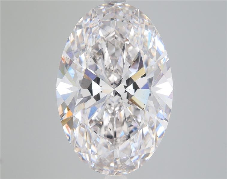 7.72ct G SI1 Rare Carat Ideal Cut Oval Lab Grown Diamond